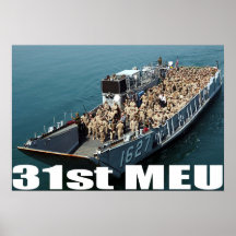 31st MEU Landing Posters