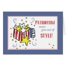3306 Patriotism Style Card