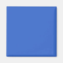 3366CC Solid Blue Background Colour Template Magnet