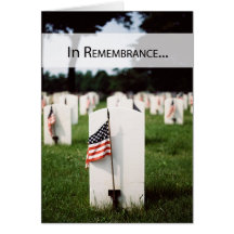 3446 Patriotic In Remembrance Greeting Cards