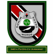346th Psychological Operations Co - Airborne flash Cut Out