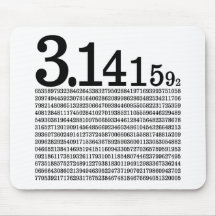 3.1415926 Pi Mouse Pads