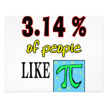 3.14likepi custom invitation