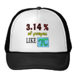 3.14likepi mesh hat