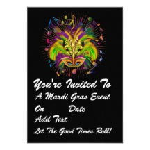 3.5" x 5" Portrait Party Time Creatives Custom Announcements