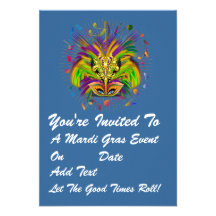 3.5" x 5" Portrait Party Time Creatives Personalised Announcements