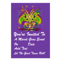 3.5" x 5" Portrait Party Time Creatives Personalized Invites