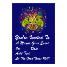 3.5" x 5" Portrait Party Time Creatives Invitations