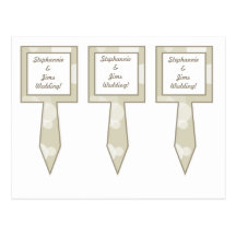 3 Cup Cake Picks Christmas Stars Post Cards
