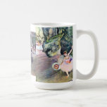 3 different Ballet Paintings by Edgar Degas Coffee Mug