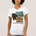 3 different van Gogh Trees with Flowers Fine Art Tees