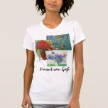 3 different Vintage van Gogh Floral Flower Art Tee Shirts