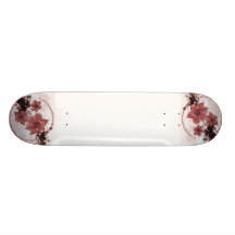 3 Pretty Flowers - Red Skate Boards