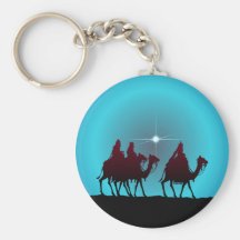 3 WISEMEN & STAR by SHARON SHARPE Keychains