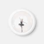 3D Bubble Ballerina 1 Magnets
