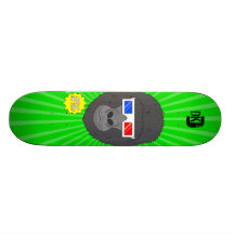 3D Gorilla Skate Deck