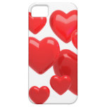 3d Hearts iPhone 5 Cover