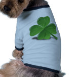 3D Shamrock/Clover Doggie T Shirt