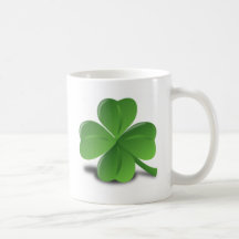 3D Shamrock/Clover Mugs