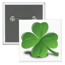 3D Shamrock/Clover Pins