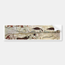 3Rd Dynasty Of Egypt Painting: Trapping (Harvestin Bumper Stickers