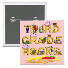 3rd Grade Rocks Pins