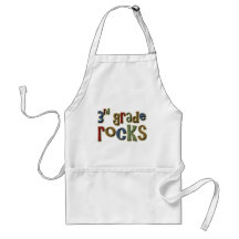 3rd Grade Rocks Third Aprons
