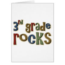 3rd Grade Rocks Third Cards