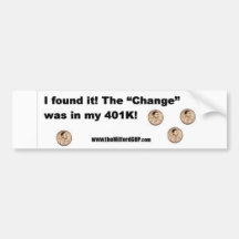 401K BUMPER STICKERS