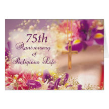 4062_75th Anniversary of Religious Life Greeting Card