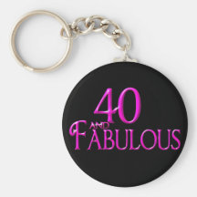 40 and Fabulous Key Chains