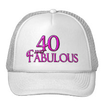 40 and Fabulous Mesh Hat
