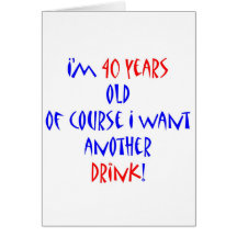 40 another drink cards