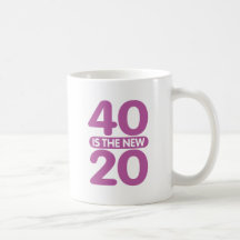 40 Is The New 20 Mug