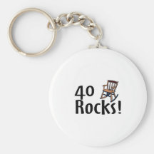 40 Rocks Keychain