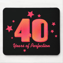 40 Years of Perfection Mousepads
