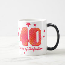 40 Years of Perfection Mug