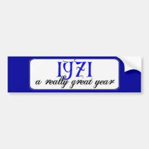 40th Birthday Bumper Stickers