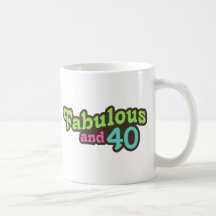 40th Birthday Coffee Mugs