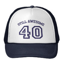 40th Birthday hats
