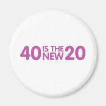 40th Birthday Magnet