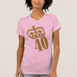 40th Birthday - Number – Fourty T Shirt
