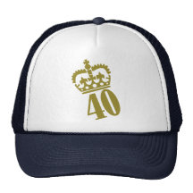 40th Birthday - Number – Fourty Trucker Hat