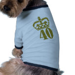 40th Birthday Pet Tee