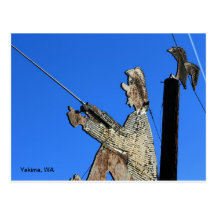 410 restaurant- Yakima, WA Postcard