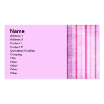 449_lilies-paper-stripes PINK WHITE CANDY CANDYCAN Business Card Template