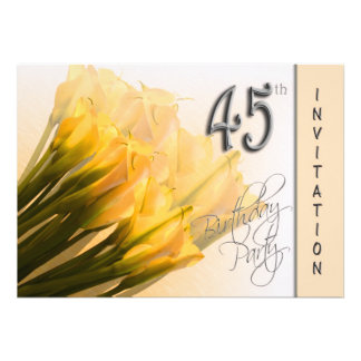95th birthday party invitations
 on Arum Lilies Invitations, 43 Arum Lilies Invites & Announcements