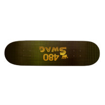 480 Area Code Swag Skateboard Deck
