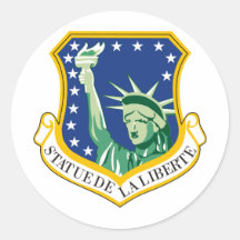 48th TFW Round Stickers