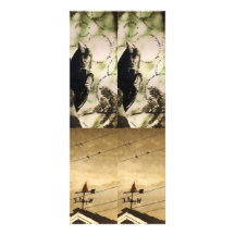 4 photogravure bookmarks custom rack cards